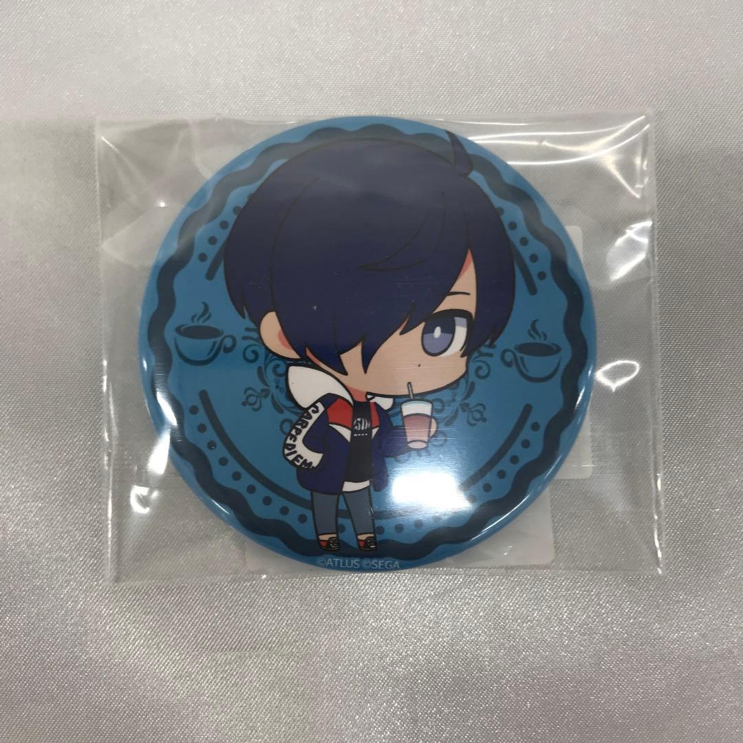 ペルソナ3 主人公ペルソナ 25th Animax Cafe 缶バッジ