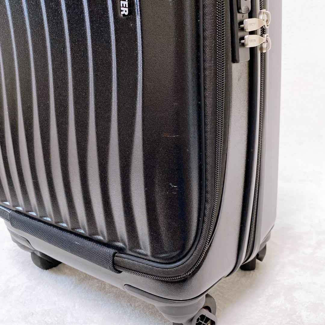 FREQUENTER　4輪キャリーケース　CLAM　23L　静音　機内持込　黒