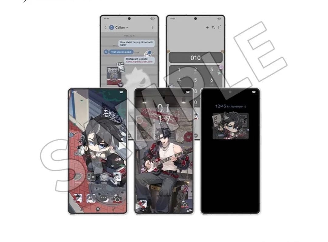 原神　リオセスリ　ギャラクシーストア　韓国限定アクセサリーエディション