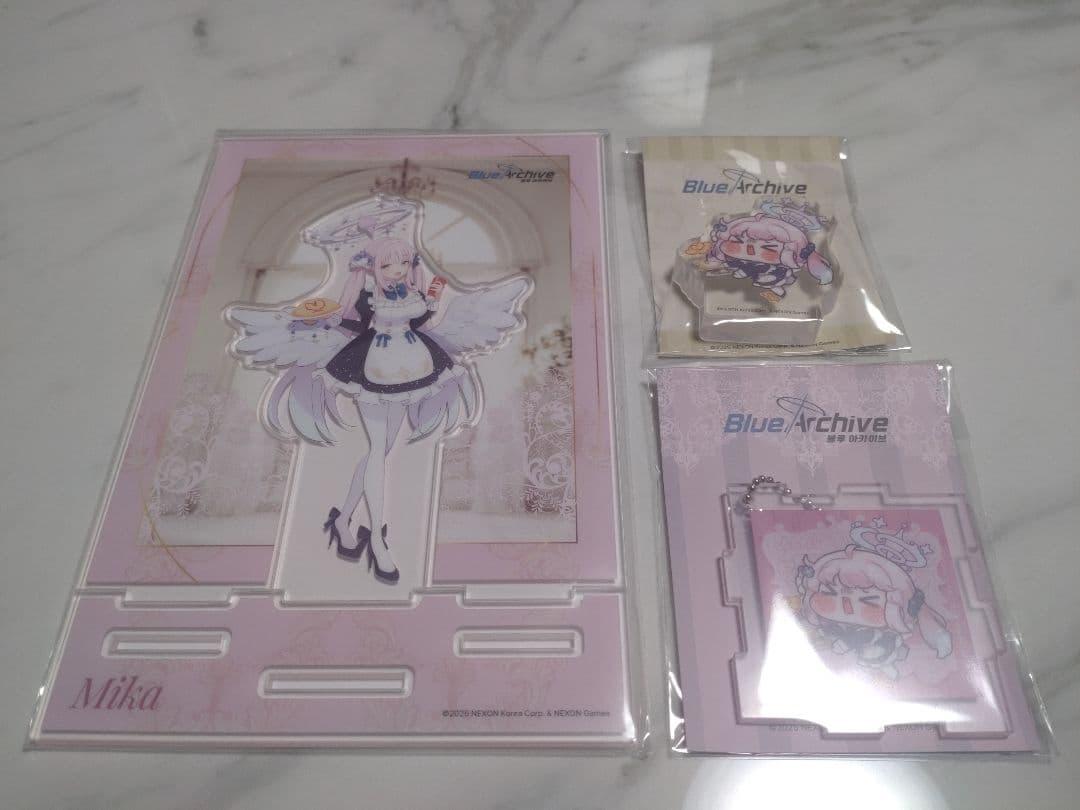 【韓国限定】ブルーアーカイブ ANIPLUS【メイドミカ】グッズセット
