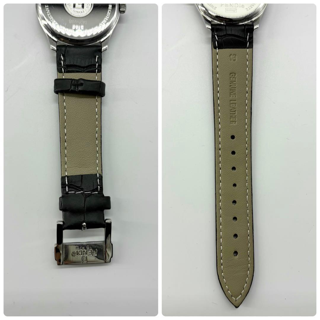 【稼働/新品ベルト/箱付】フェンディ 腕時計 210G デイト オロロジ メンズ