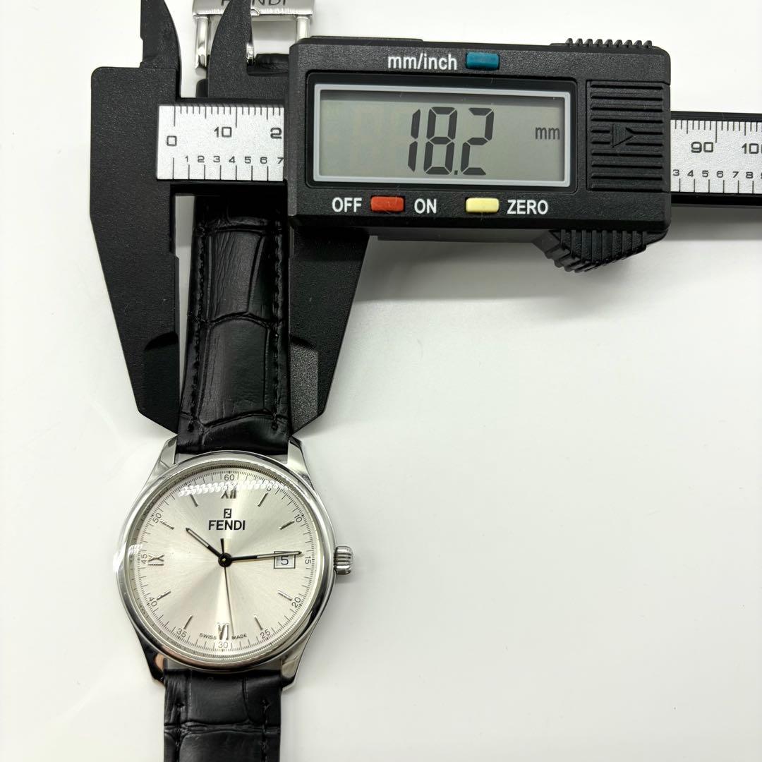 【稼働/新品ベルト/箱付】フェンディ 腕時計 210G デイト オロロジ メンズ