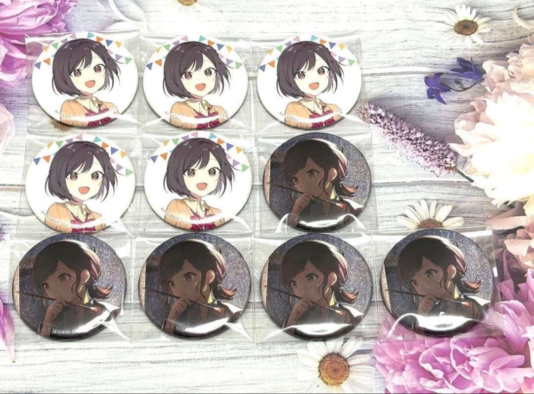 プロセカ 缶バッジ 東雲絵名 10点セット
