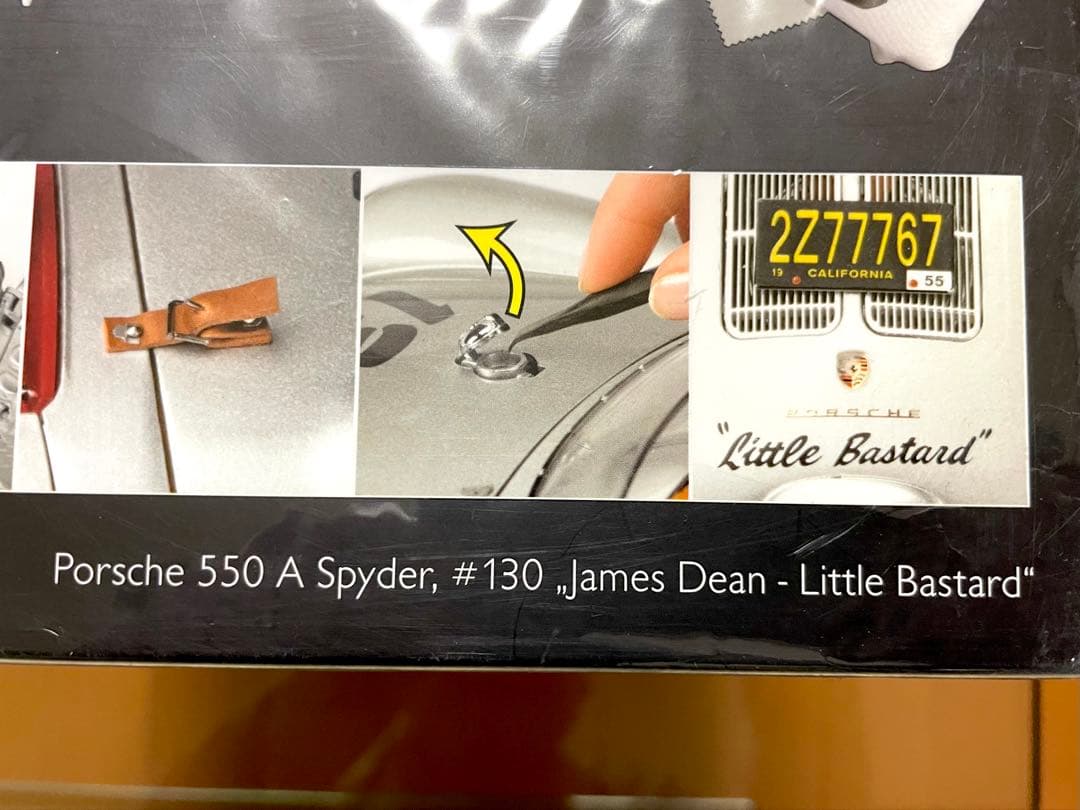 価格変更1/18 シュコー ポルシェ550Spyder ジェームスディーン限定品