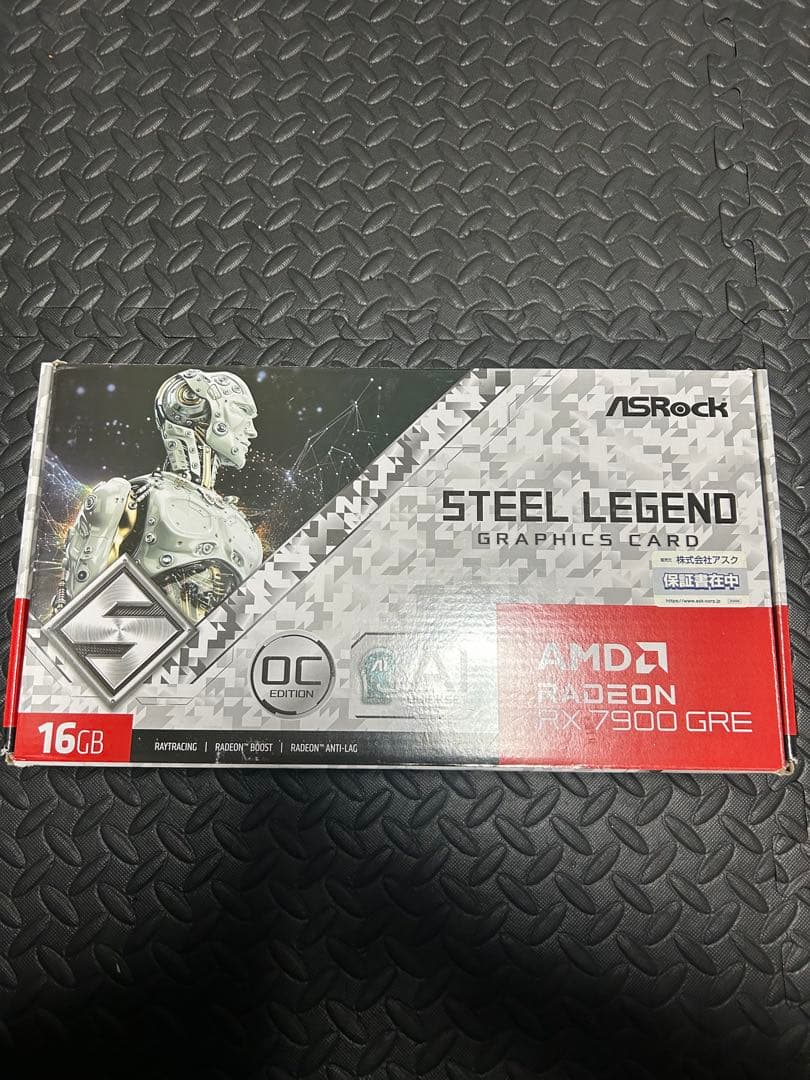 グラフィックボード・グラボ・ビデオカード AS Rock STEEL LEGEND RX7900 GRE