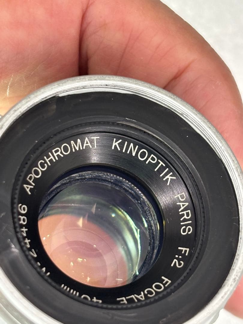 難ありApochromat Kinoptik Paris 40f2 M改