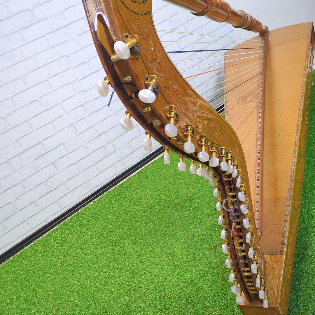 アルパ ハープ 37弦 本体　Paraguayan Harp