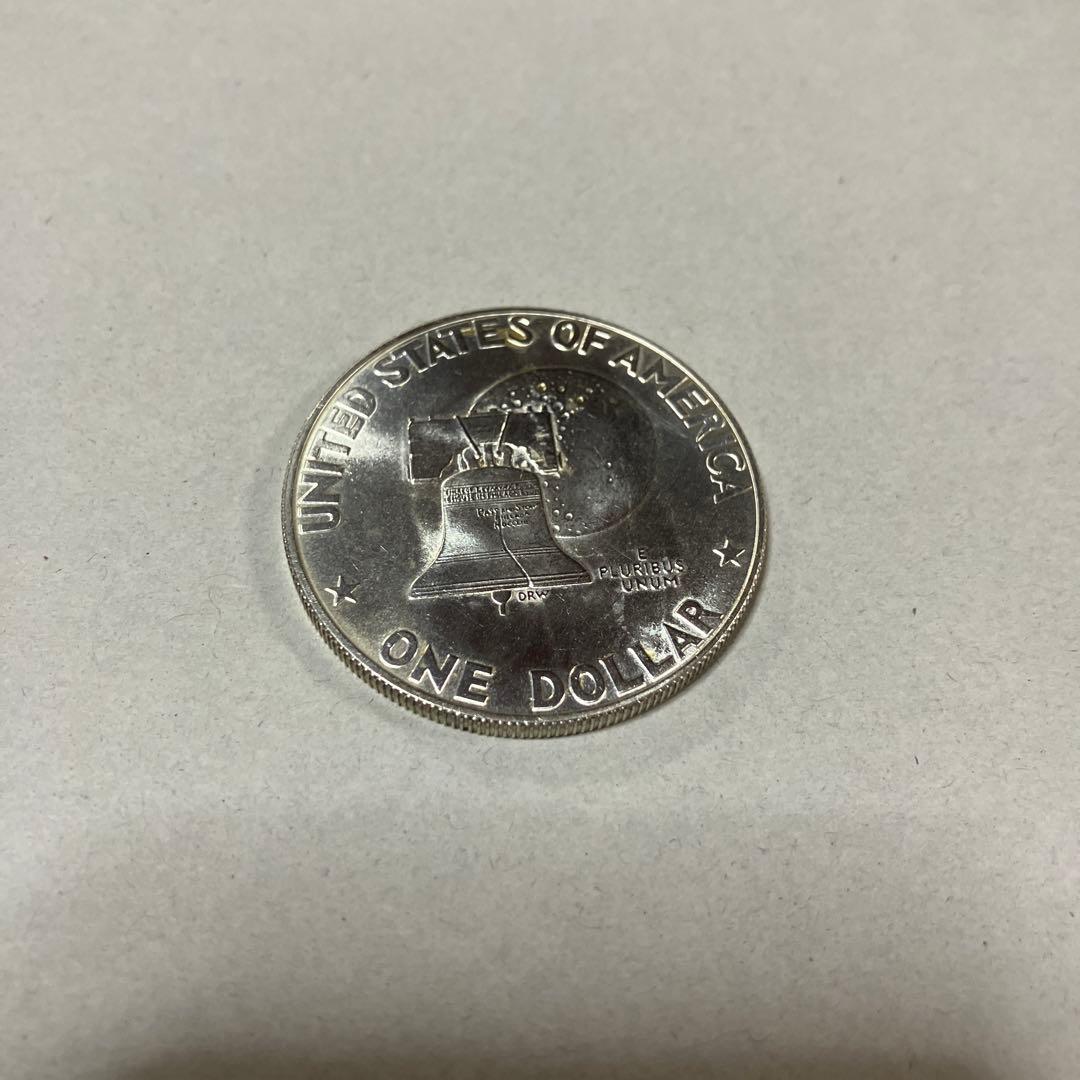 アメリカ　アイゼンハワー 1ドル　古銭　200周年　銀貨　slv400