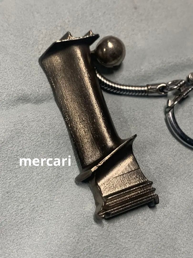 YS-11 ロールスロイスエンジン 高圧タービンブレード　キーホルダー飛行機部品