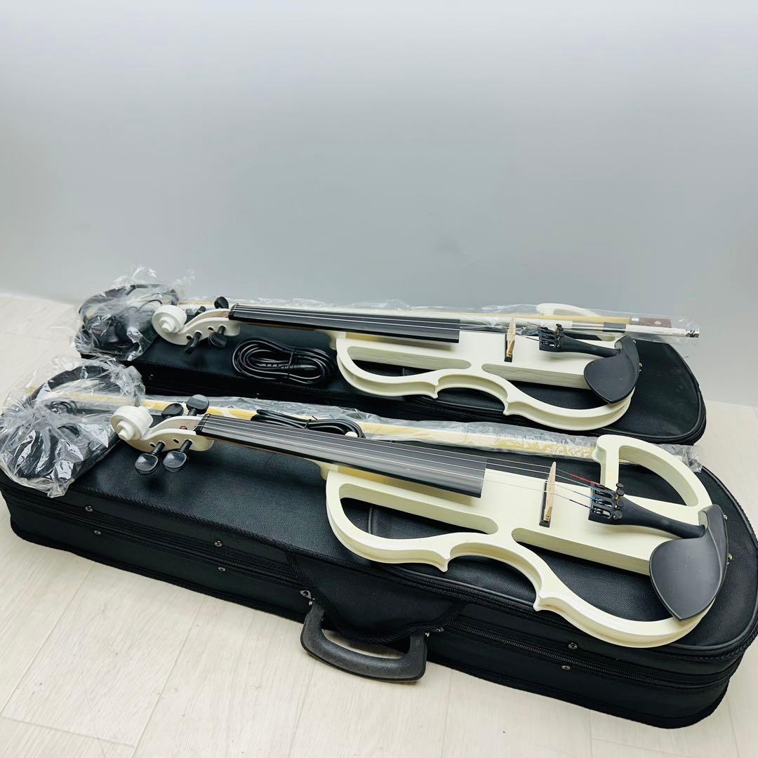 サイレントバイオリン　QHV-1000 2コセットケース付き