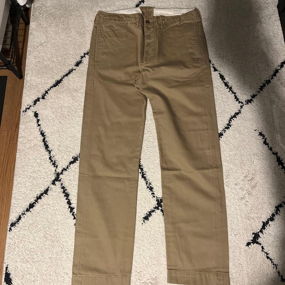 RRL オフィサーズフィールドトラウザーズ ベージュ