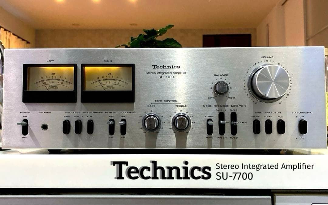 Technics プリメインアンプ SU-7700 テクニクス 動作品