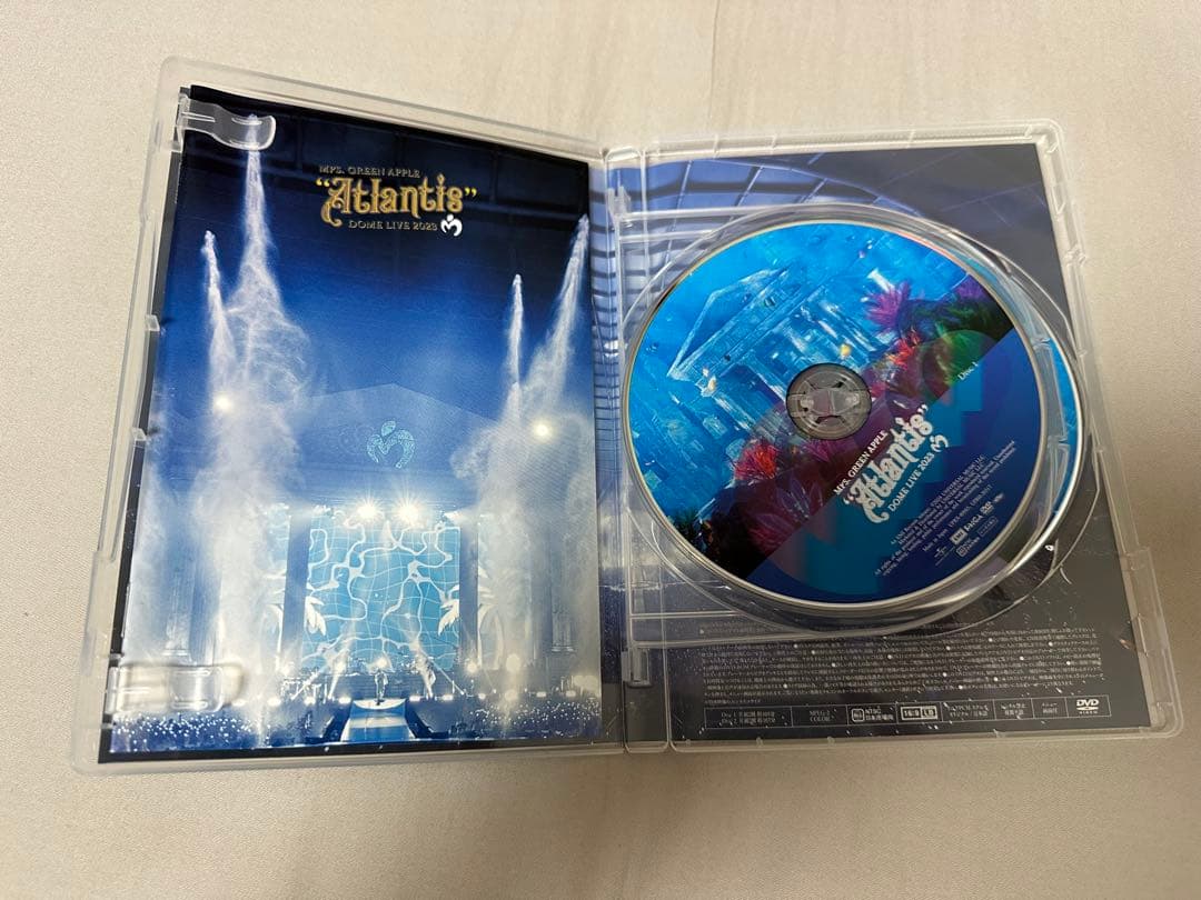 ミセス NOAH no HAKOBUNE Atlantis DVD ジャンク