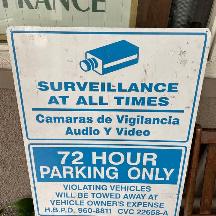 実物大型！ビンテージ看板ロードサインUSA製アメリカ道路標識/50s60s70s