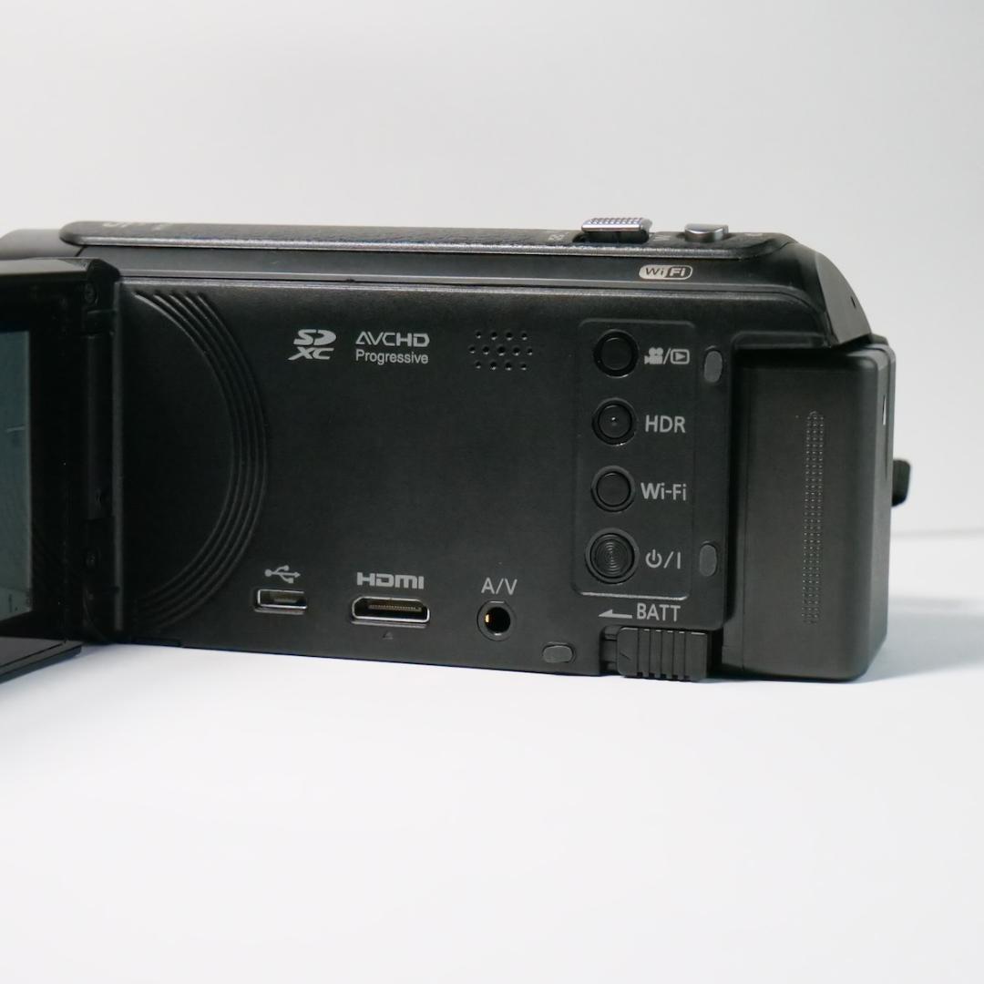 ビデオカメラ　Panasonic HC-V495M-KJ [ブラック]　極美品