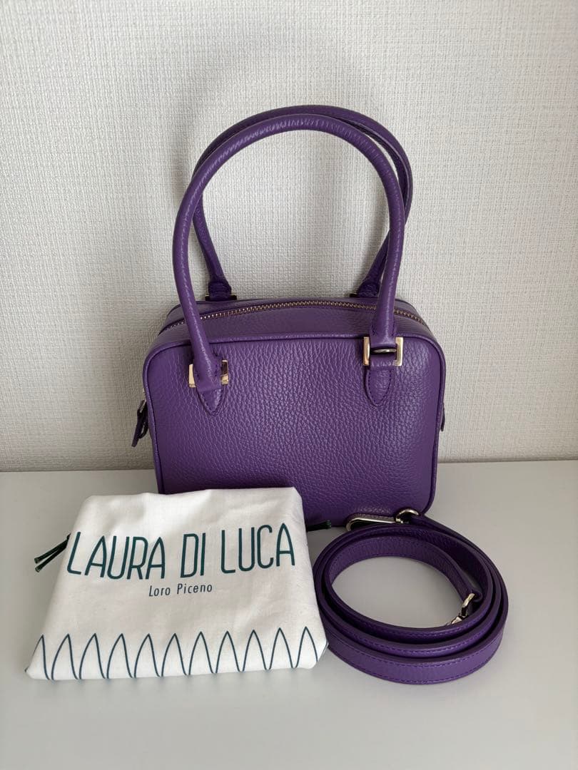 【美品】2024SS　イエナ　ラウラディルカ 別注ストラップ付きミニショルダー