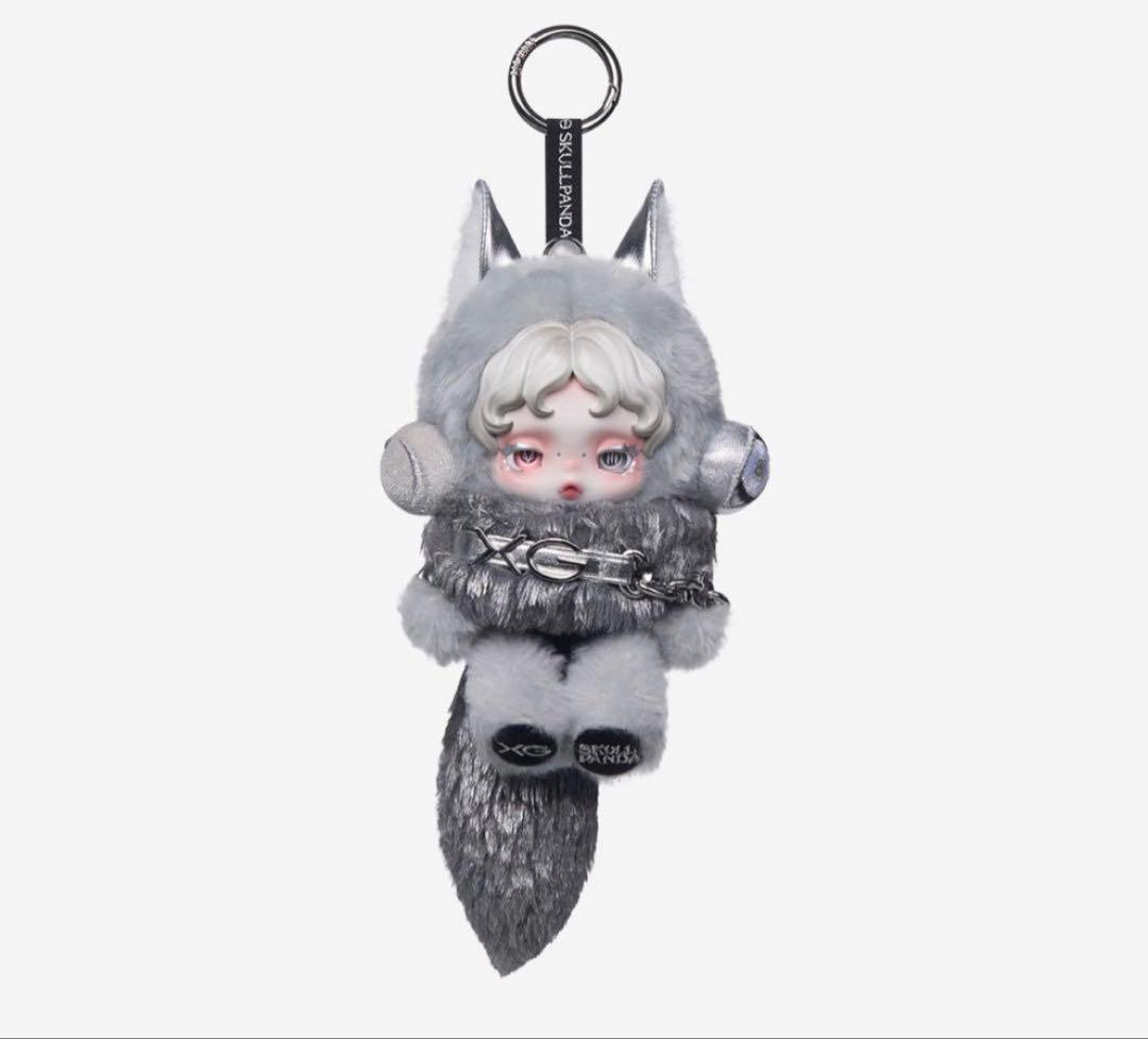 スカルパンダ popmart XG ぬいぐるみキーペンダント