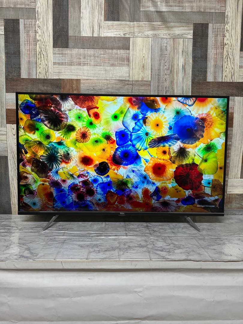 即日受渡❣️全国送料込TCL 43型4K液晶テレビWチューナー新品リモコン付