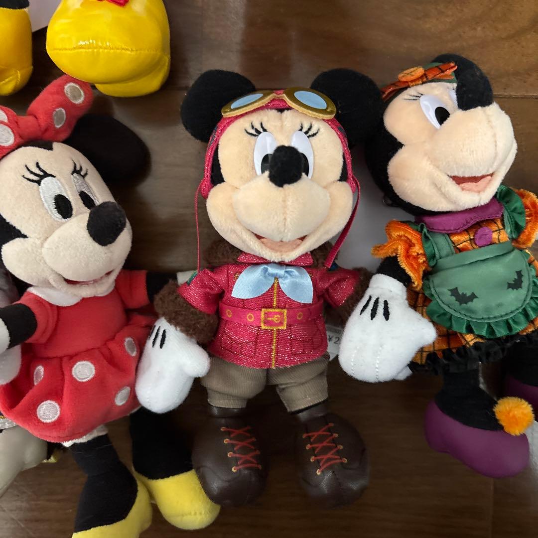 ミニー・マウス ぬいぐるみ 14体セット