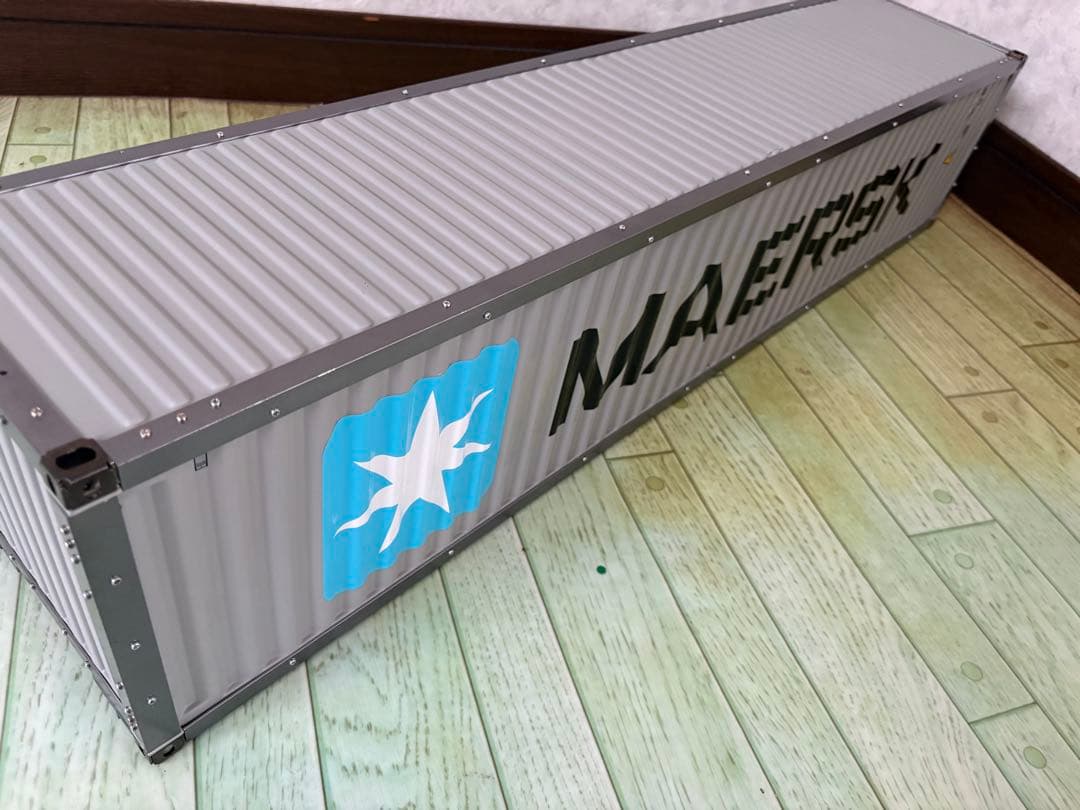 タミヤ1/14RC トレーラー用 40フィートコンテナ 3軸セミトレーラー　荷台