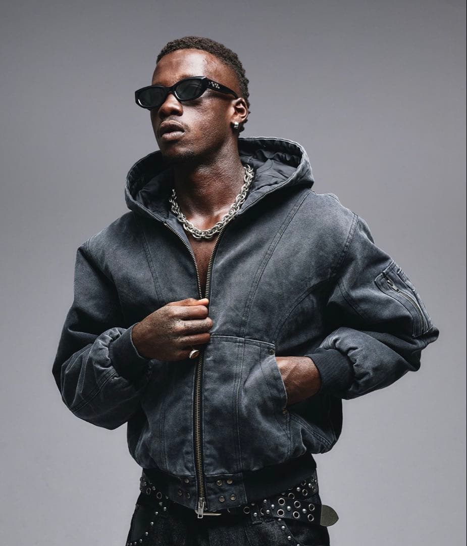 ANDER HUNK ダックフードジャケット