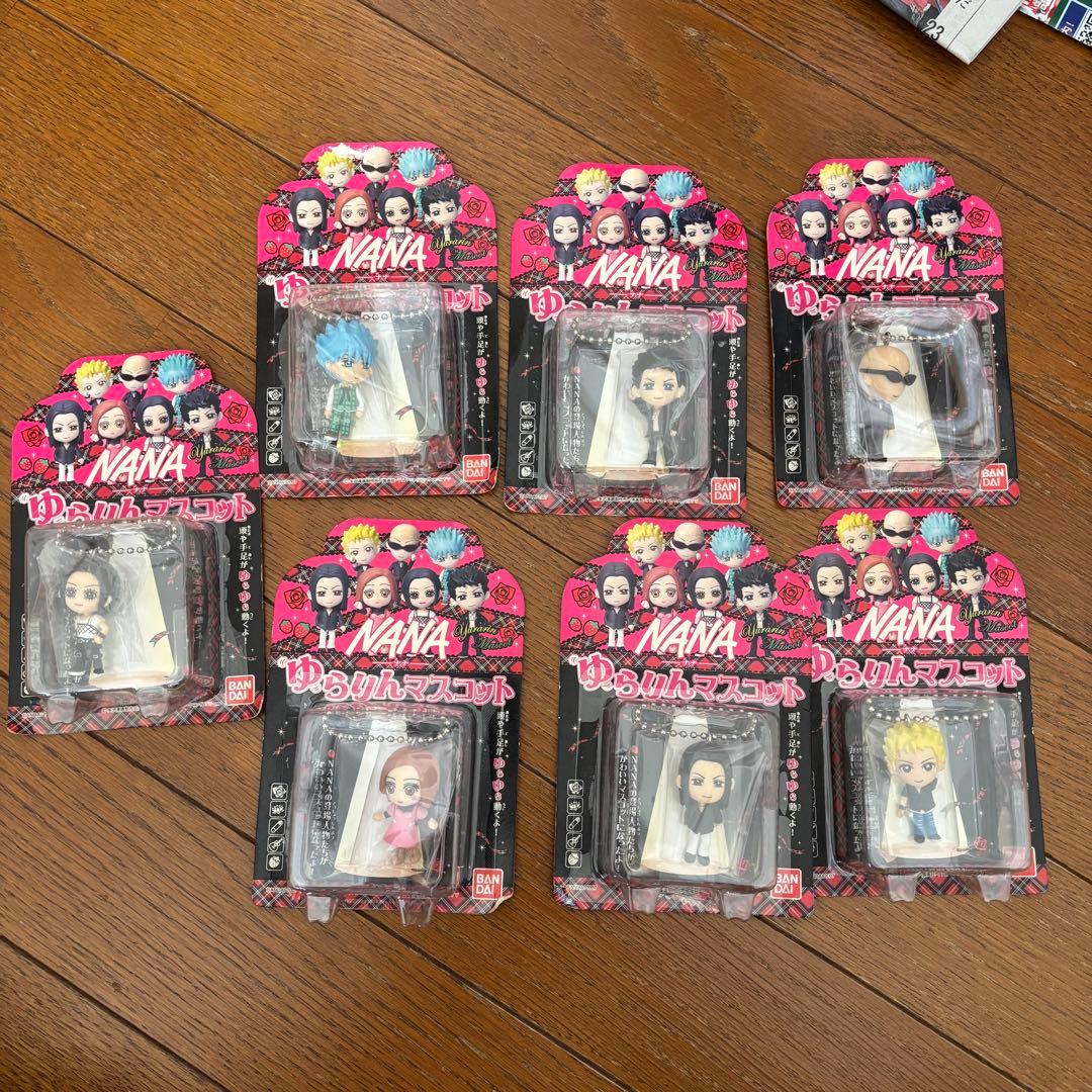 NANA ゆらりんマスコット8体セット バンダイ
