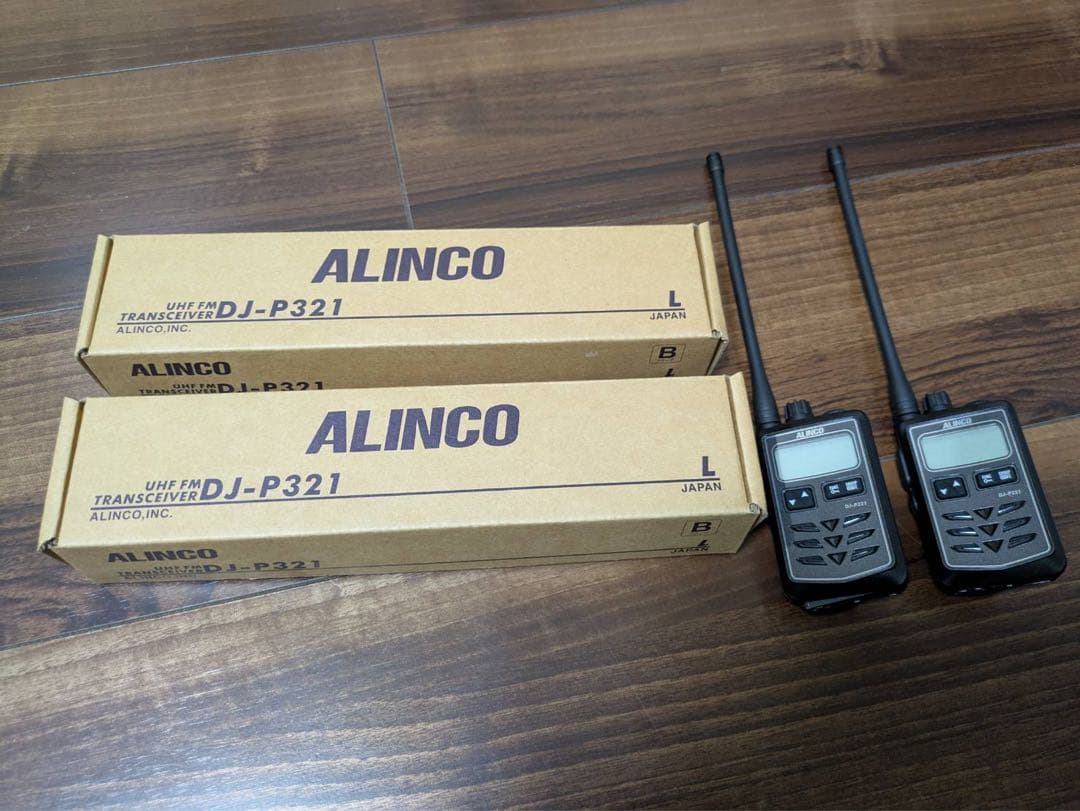 ALINCO　アルインコ DJ-P321BL ロングアンテナタイプ