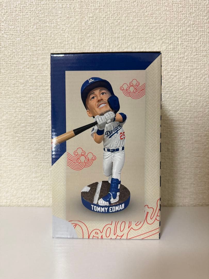 【未開封】トミー・エドマン ボブルヘッド 現地6月2日 球場配布品 非売品