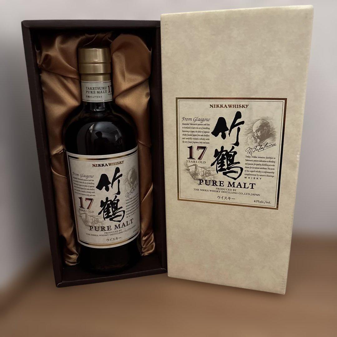 q*a様 NIKKA 竹鶴 17年 ピュアモルトウイスキー