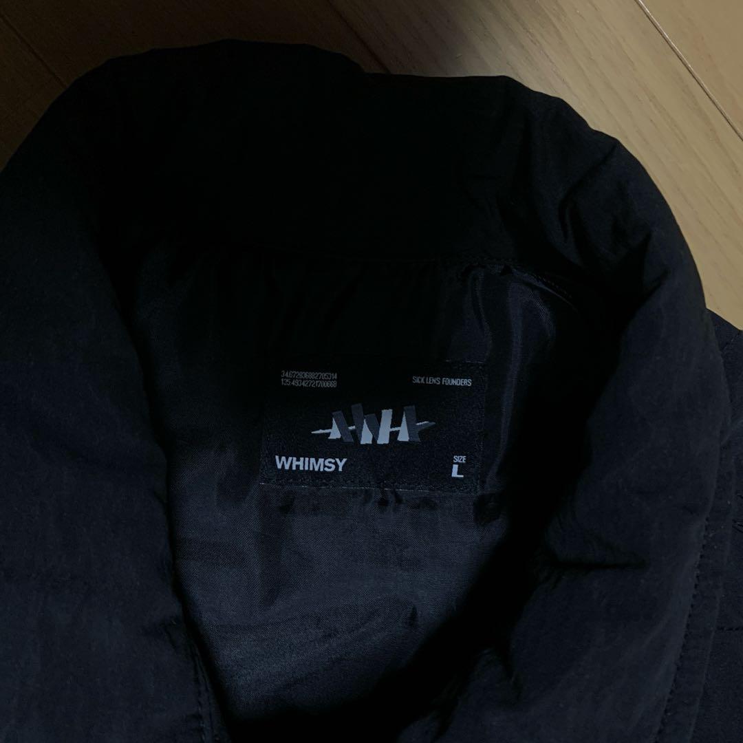 whimsy VANDALISM JACKET ブラック
