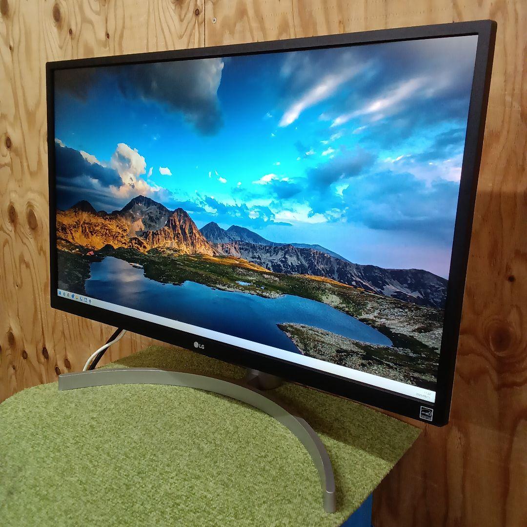 27インチ4K液晶モニター LG 27UL550-W HDR10 ⑱