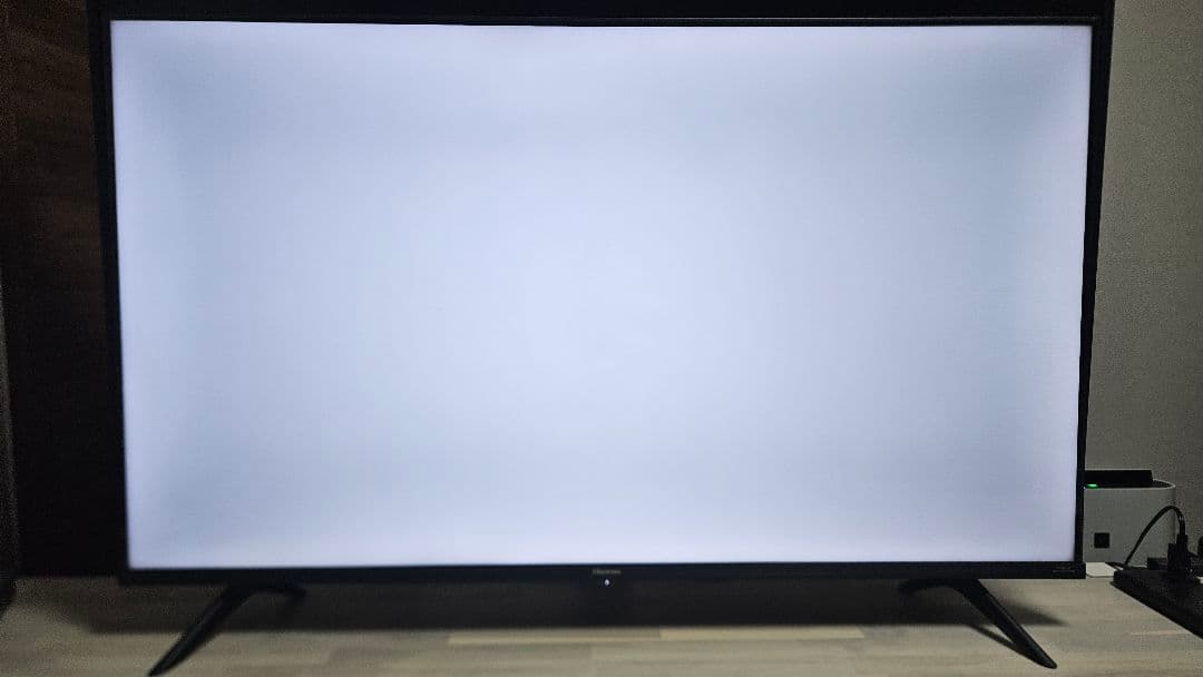 美品 ハイセンス 43V型 4K対応液晶テレビ 4Kチューナー内蔵 43E65G