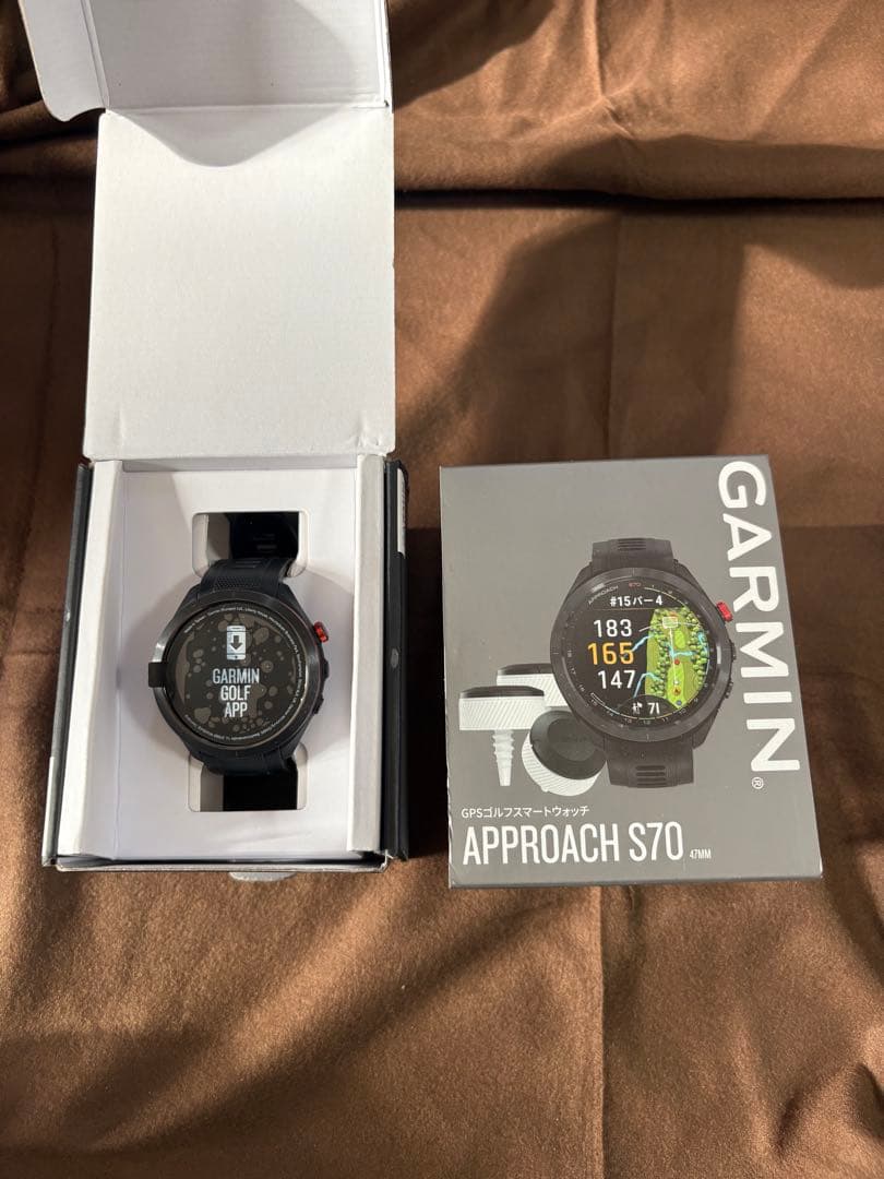 ガーミンApproach S70 47mm BlackCT10