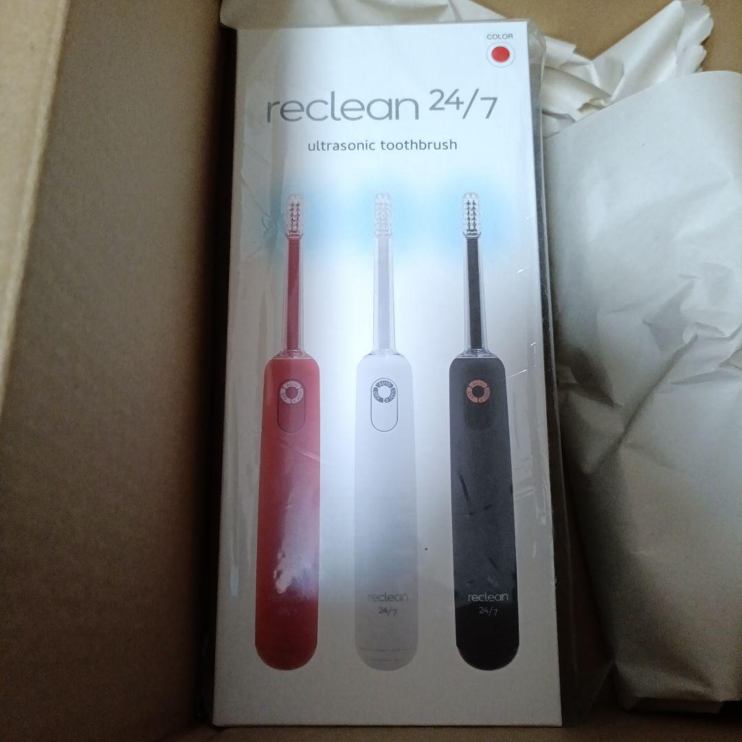 reclean 24/7 電動歯ブラシ 本体 赤