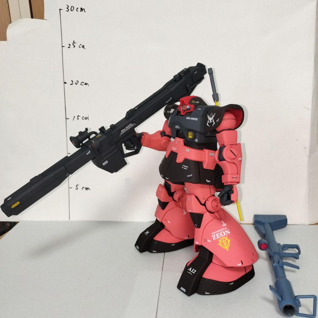 孫*空様 MG 1/100 シャア専用リック・ドム 塗装完成品 ガンプラ ガンダ