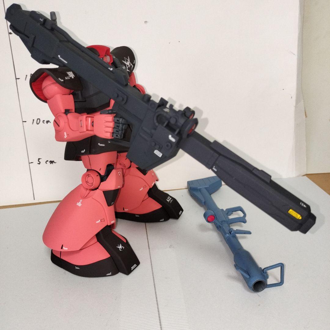 孫*空様 MG 1/100 シャア専用リック・ドム 塗装完成品 ガンプラ ガンダ