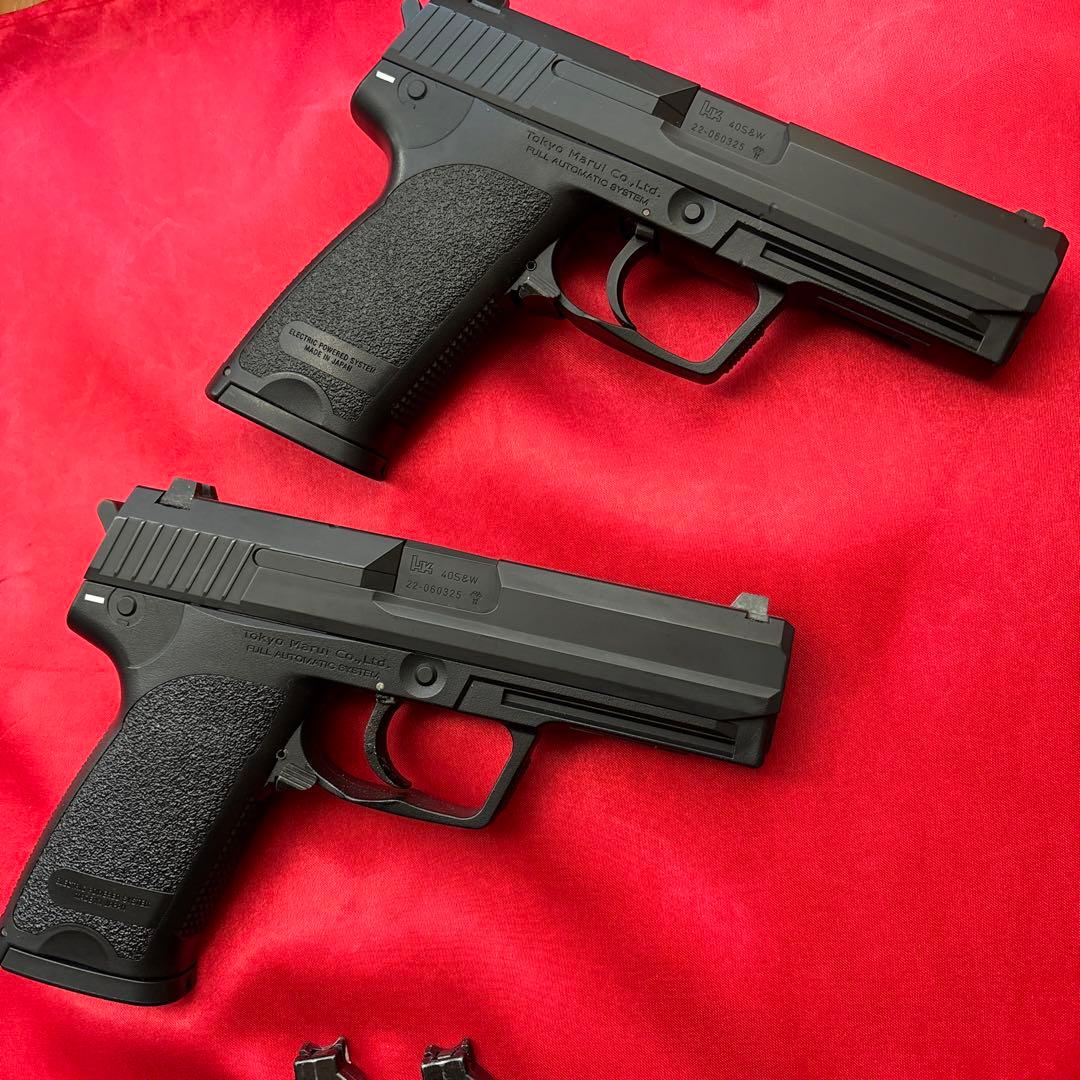 東京マルイ　電動ハンドガン　H&K USP 2丁セット　ジャンク