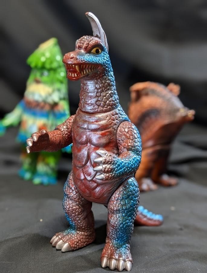 タッコング＆ザザーン＆アーストロン　帰マン怪獣（ブルマァク復刻）ソフビ３体セット