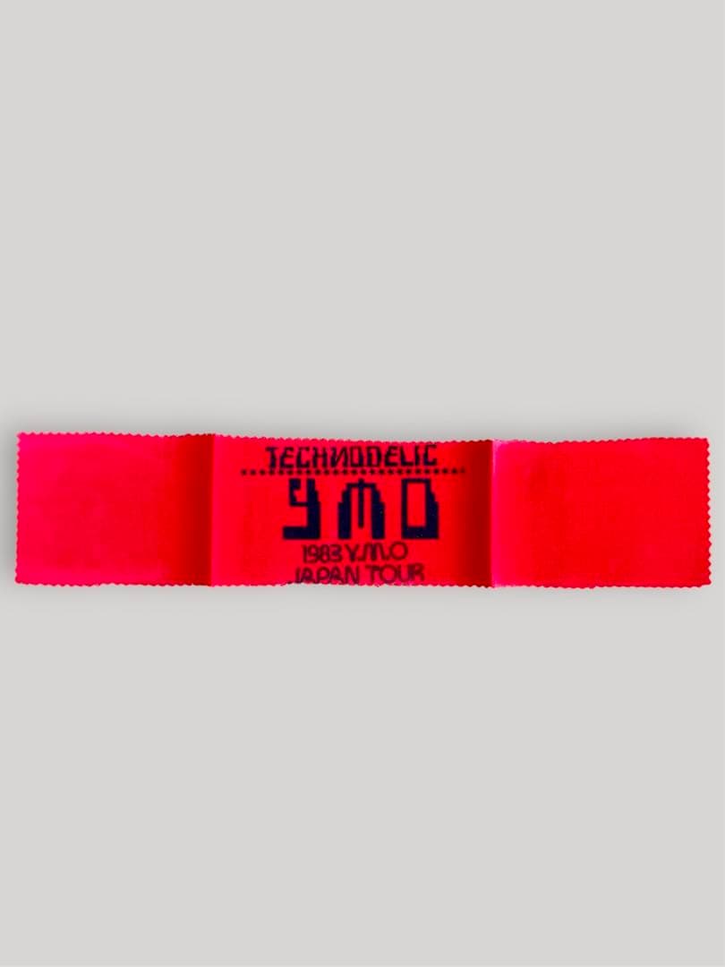 YMO ラストライブ 腕章 1983 散開ツアー 未使用希少 坂本龍一 細野晴臣