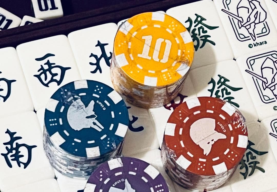 新春セール　海外コンビニコラボ公式限定商品　《エヴァ》麻雀セット　新品