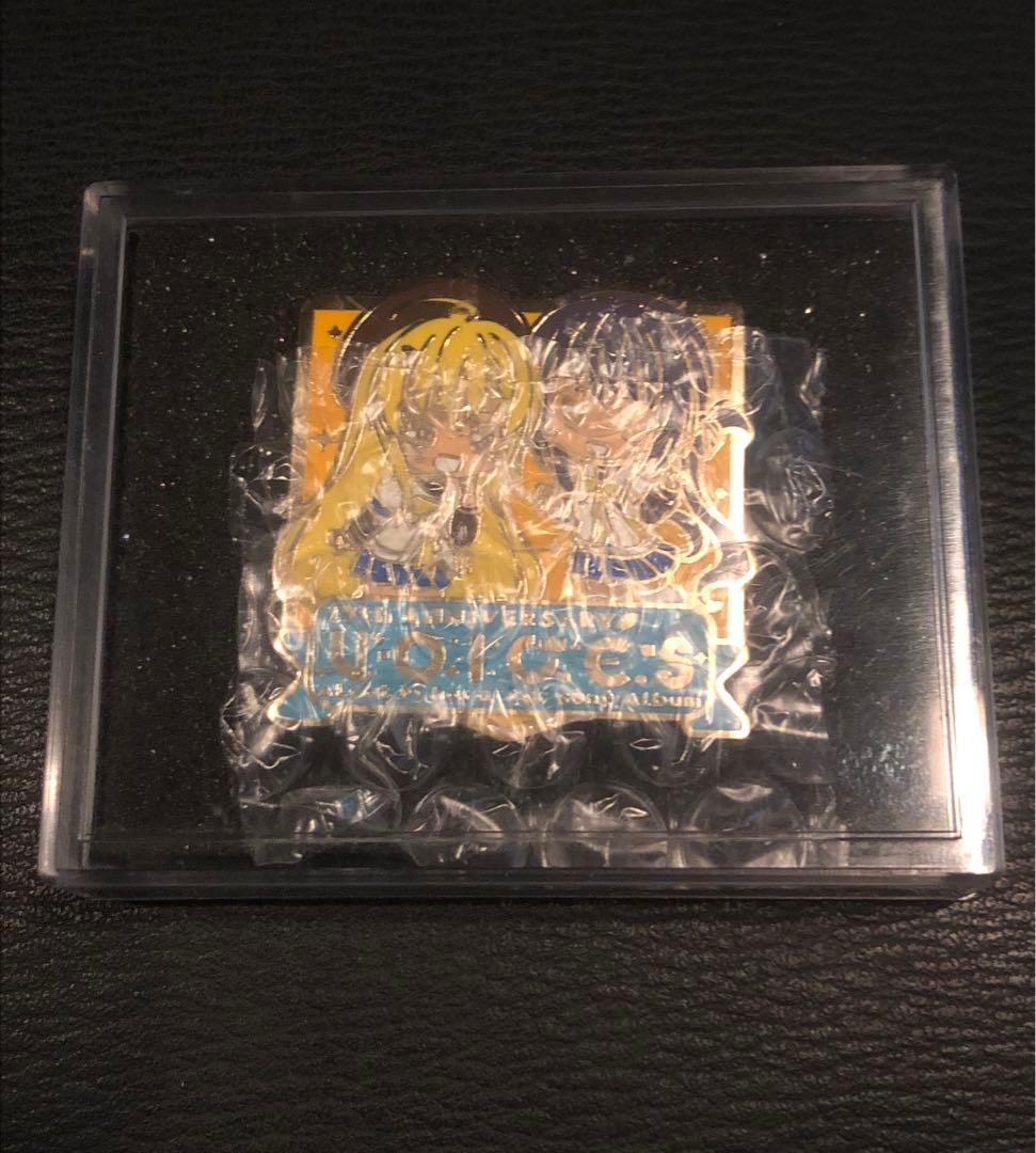 激レア　ALcot17周年　キャラソン　『Voices』クラファン　ピンズ