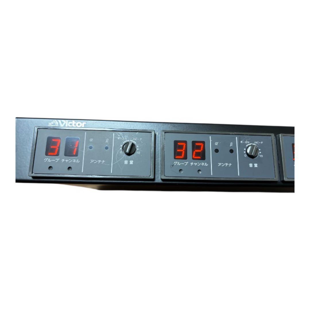 【希少】ビクター ワイヤレスチューナー WT-894-B 4台実装