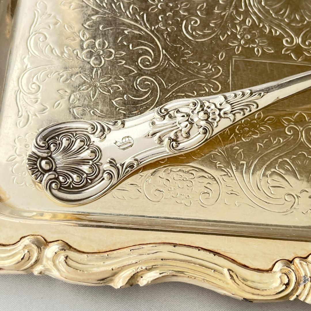 【Martin, Hall & Co】クイーンズパターン グレービーレードル