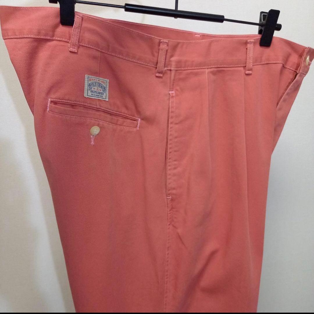 ち*)様 【ピンク!!】80s90s ポロラルフローレン ポロチノ アンドリュー