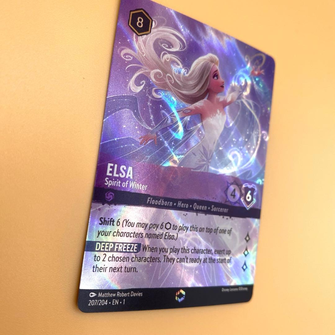 【英語版】ロルカナ lorcana エルサ ELSA エンチャンテッド