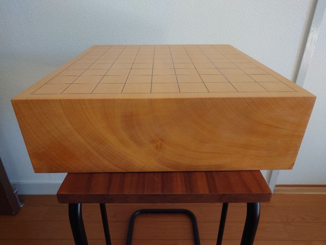 前川碁盤店　将棋盤　本榧　柾目