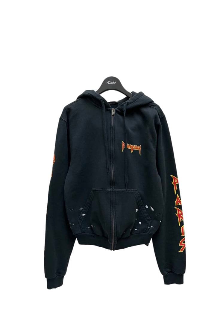 balenciaga Worn out zip upジップパーカー