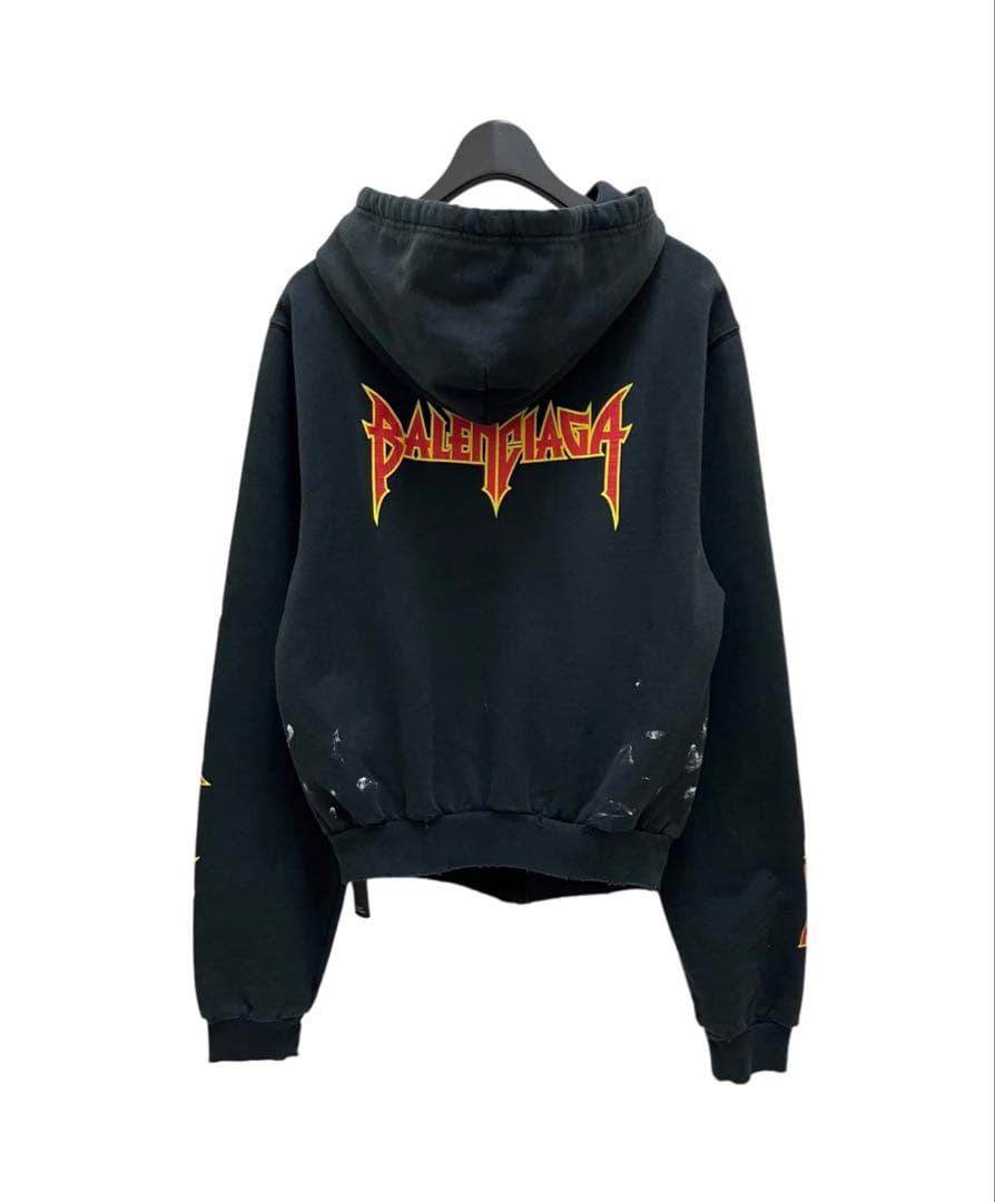 balenciaga Worn out zip upジップパーカー