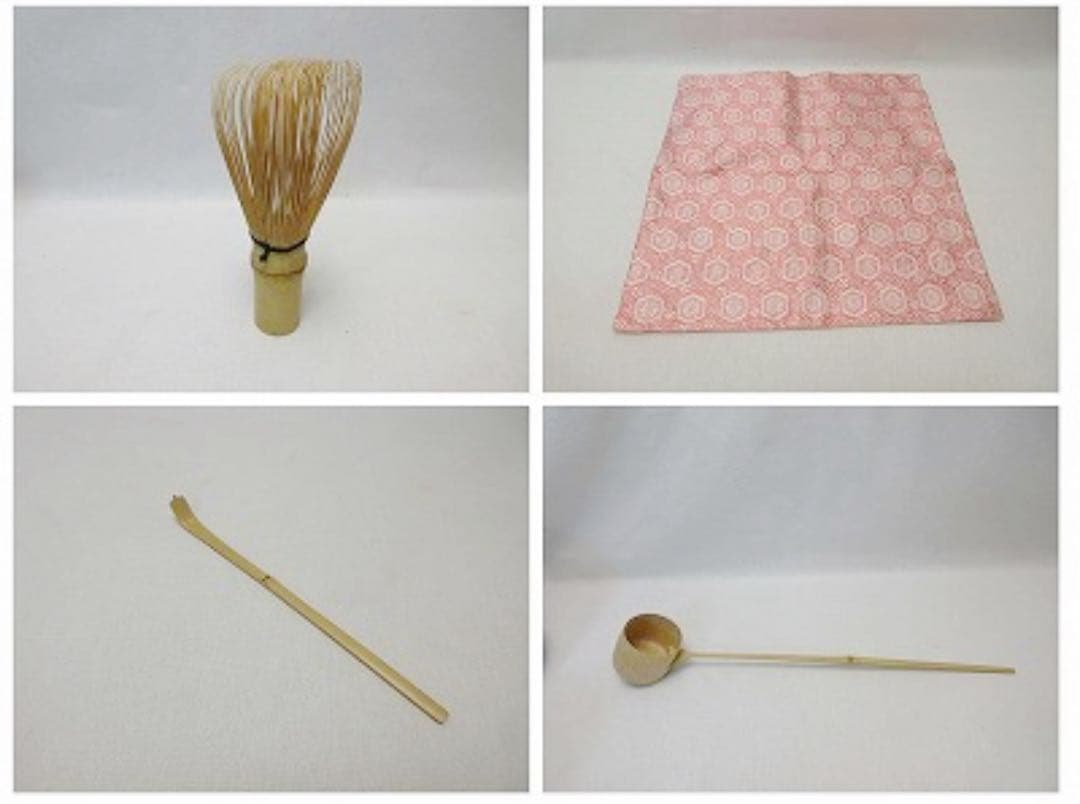 ほぼ未使用 茶道具 黒塗 短册箱 茶箱十二点セット 茶道具一式 持ち運び 野点