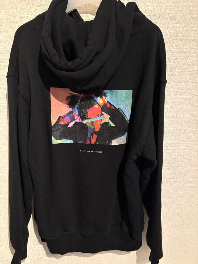 藤井風 パーカー Mサイズ help ever hurt never